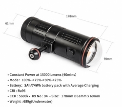 large cob torch v7k scubalamp balidiveshop 9